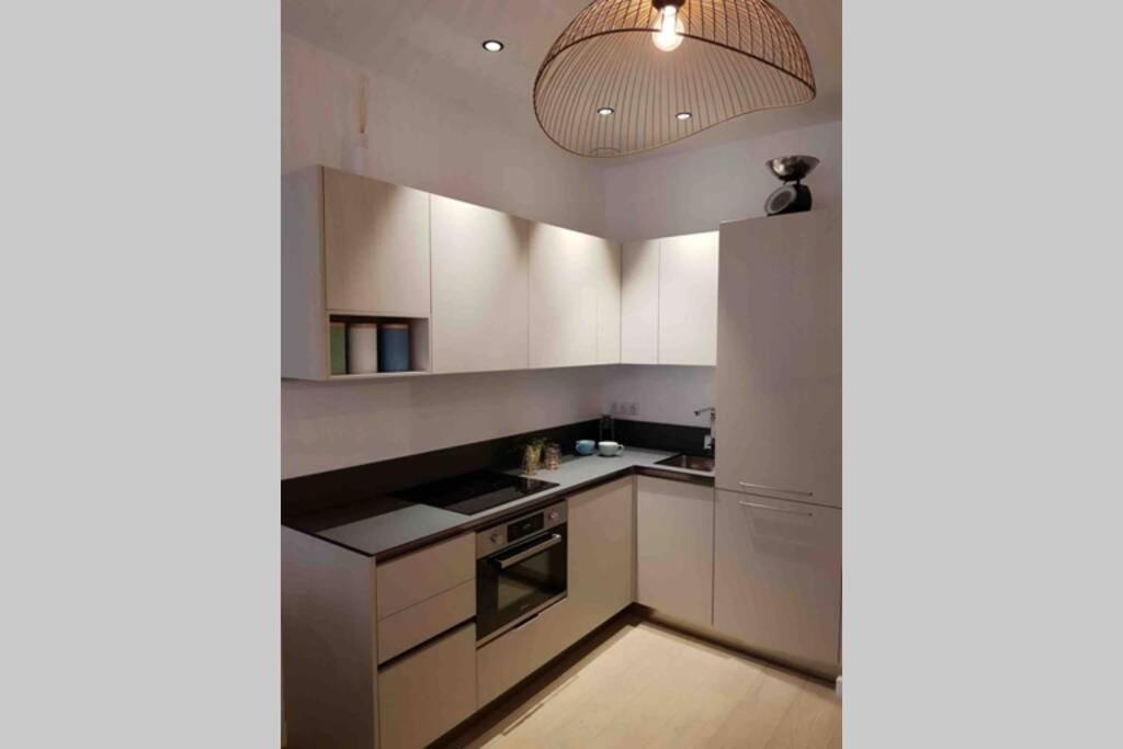 Appartement 2 Chambres Refait A Neuf, Climatise, A 2 Min De La Mer 尼斯 外观 照片