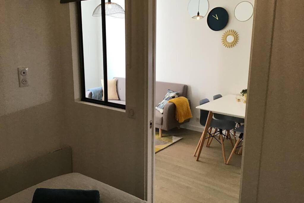 Appartement 2 Chambres Refait A Neuf, Climatise, A 2 Min De La Mer 尼斯 外观 照片