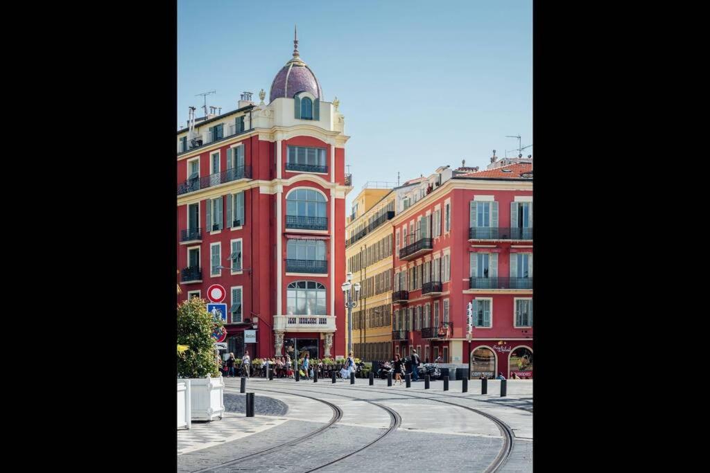 Appartement 2 Chambres Refait A Neuf, Climatise, A 2 Min De La Mer 尼斯 外观 照片